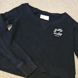 Gilly Hicks Women's Navy Crew Neck Sweater